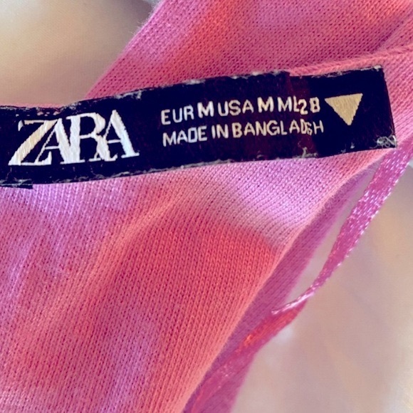 Zara | Cut Out Midi Halter Dress | Size Medium | Pink | 100% Cotton | $30.00 - Picture 6 of 6